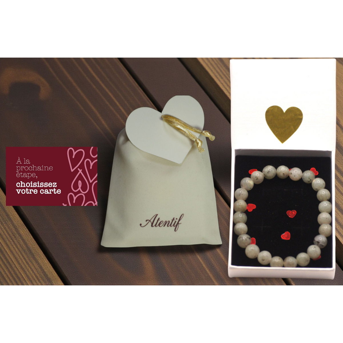 Bracelet Protection Mystique – Véritables Pierres Labradorite