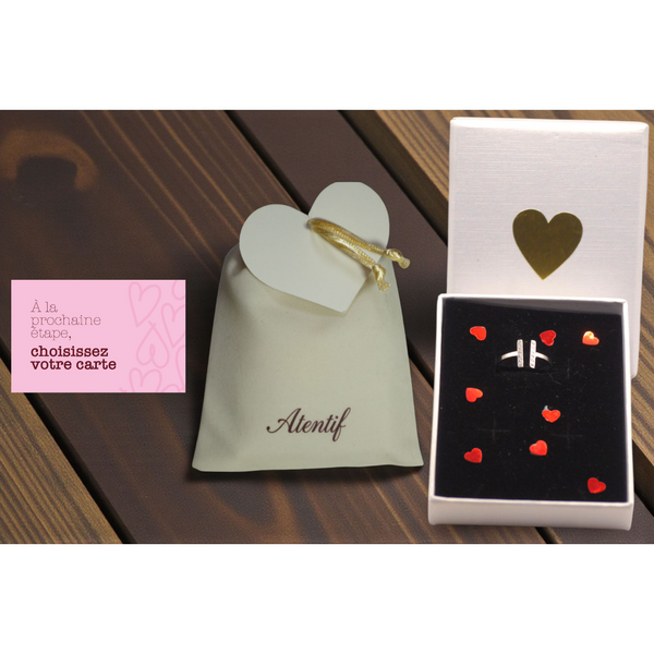 Bague "Les Deux Chemins"