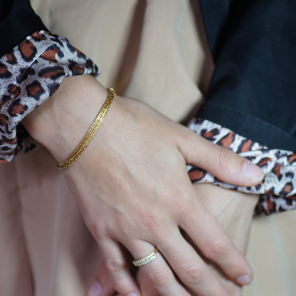 Bracelet "Les Quatre Petites Lignes d'Amour"