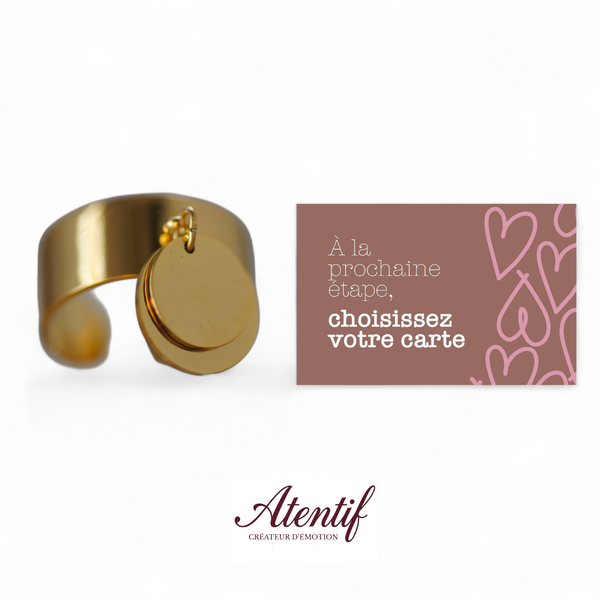 Bague "Talisman Moderne"