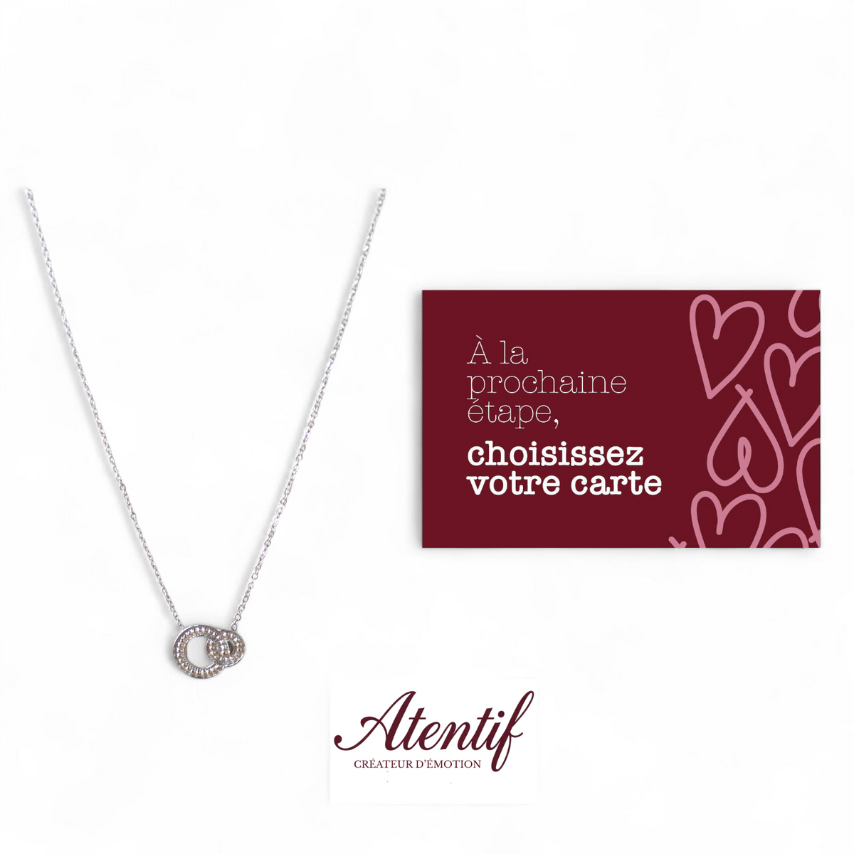 Collier "Duo Liens Éternels"