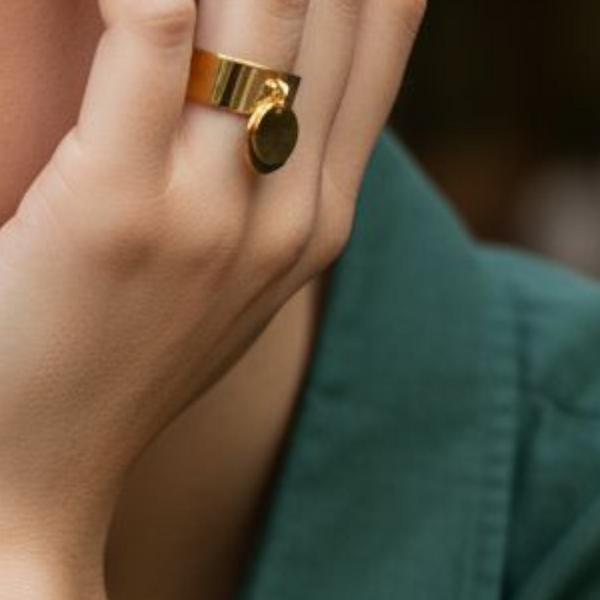 Bague "Talisman Moderne"