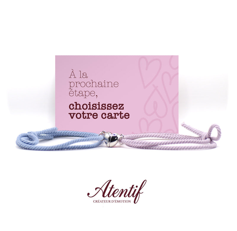 Bracelets "Moitié de mon cœur"