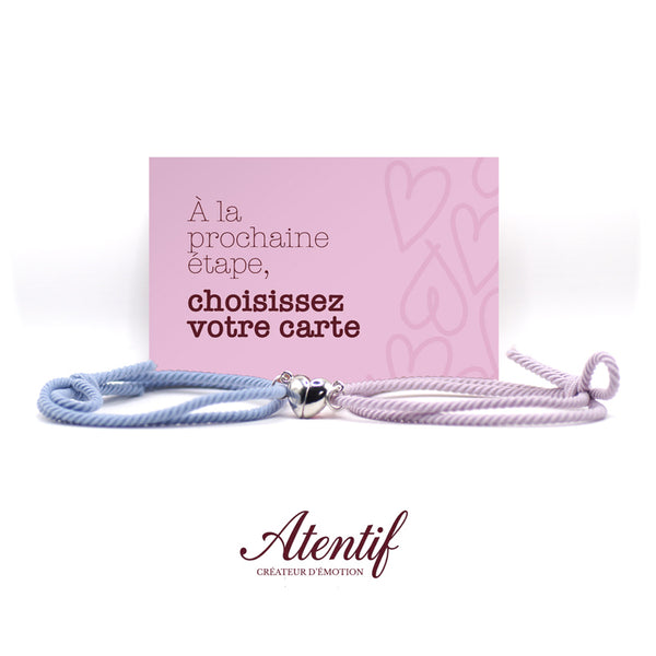 Bracelets "Moitié de mon cœur"