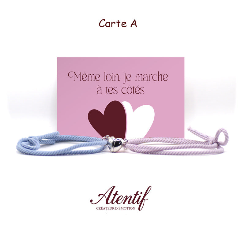 Bracelets "Moitié de mon cœur"