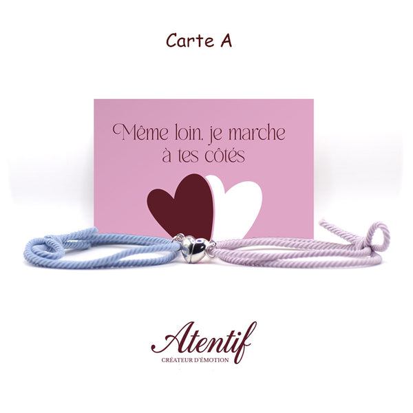 Bracelets "Moitié de mon cœur"