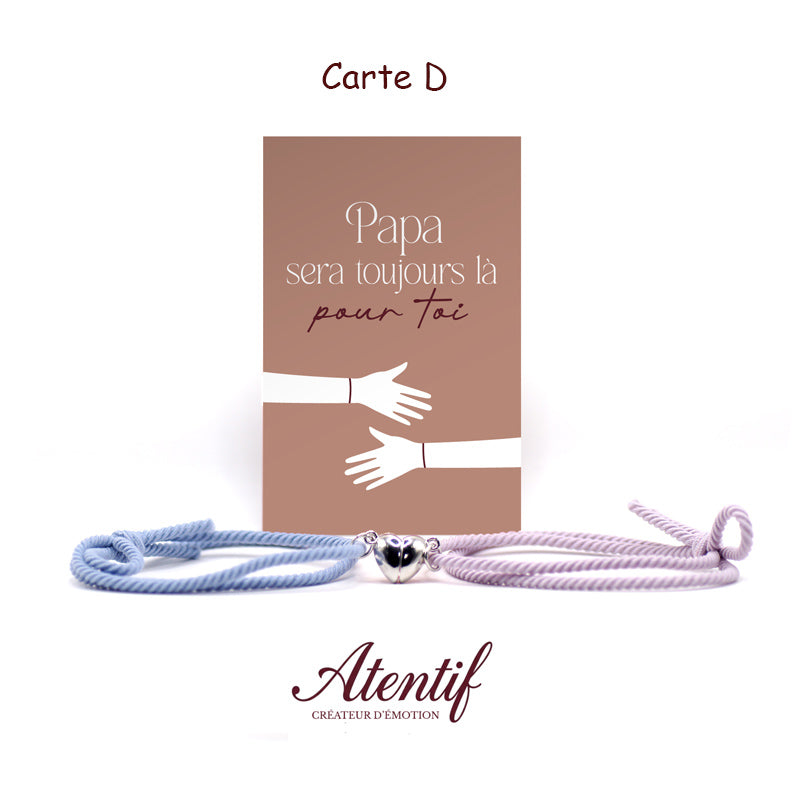 Bracelets "Moitié de mon cœur"