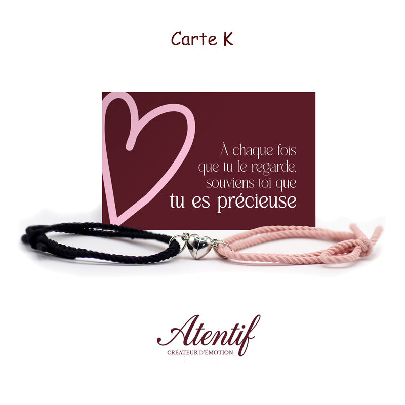 Bracelets "Moitié de mon cœur"