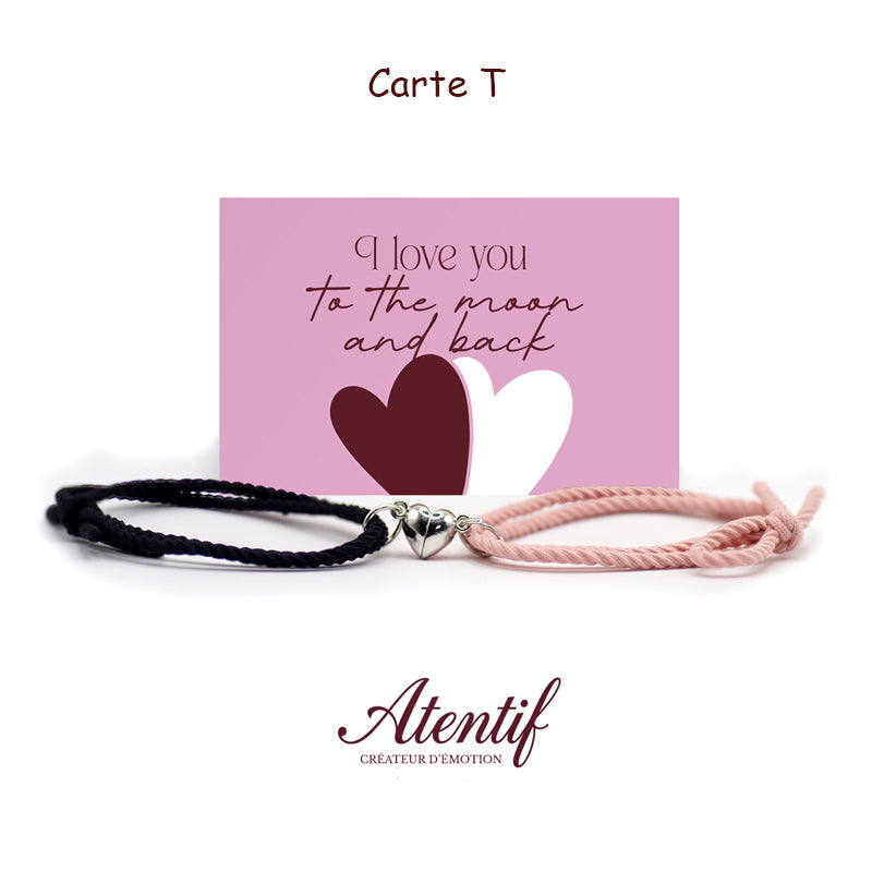 Bracelets "Moitié de mon cœur"