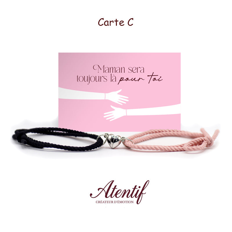Bracelets "Moitié de mon cœur"