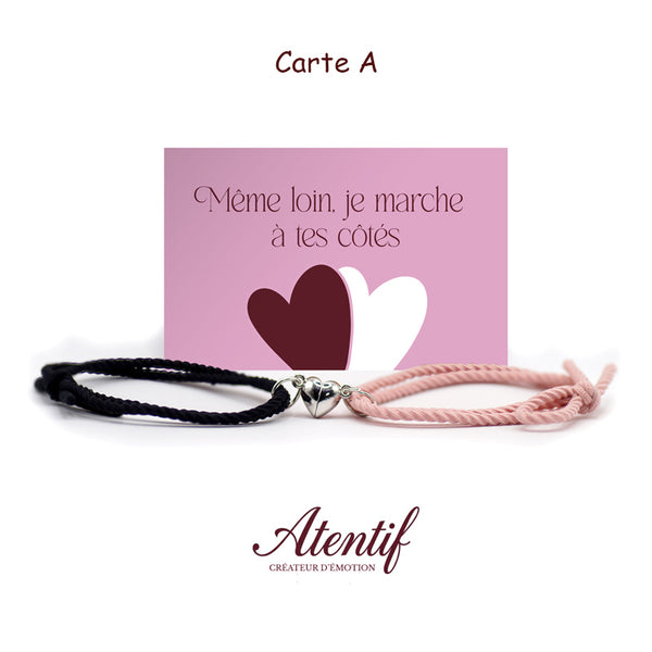Bracelets "Moitié de mon cœur"