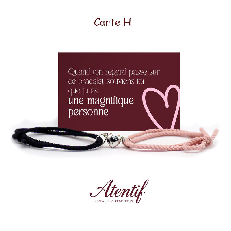 Bracelets "Moitié de mon cœur"