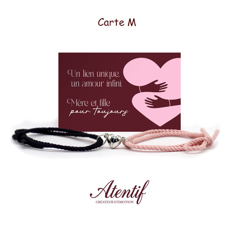 Bracelets "Moitié de mon cœur"