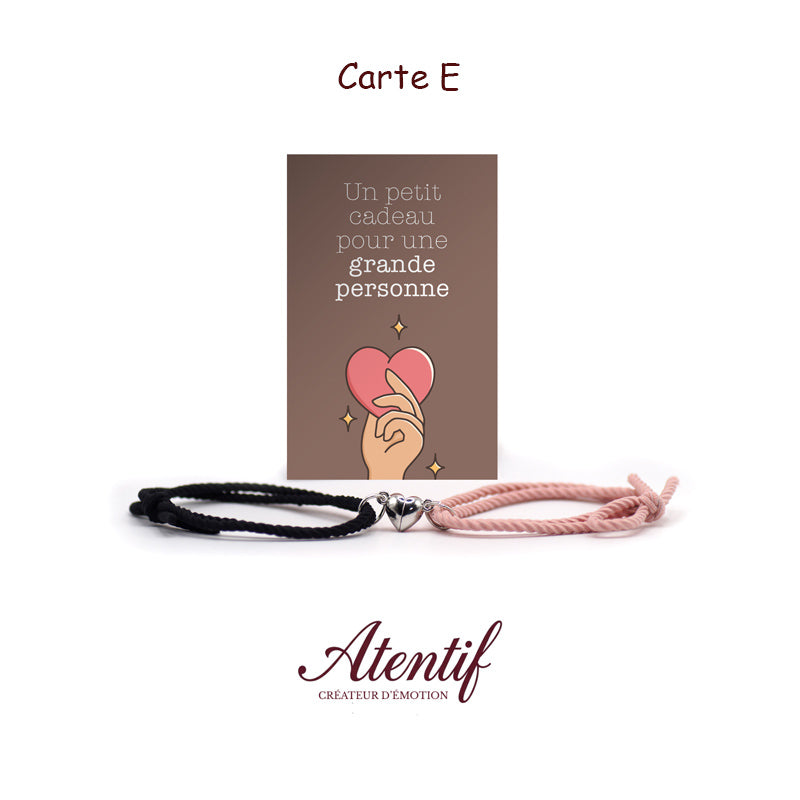 Bracelets "Moitié de mon cœur"