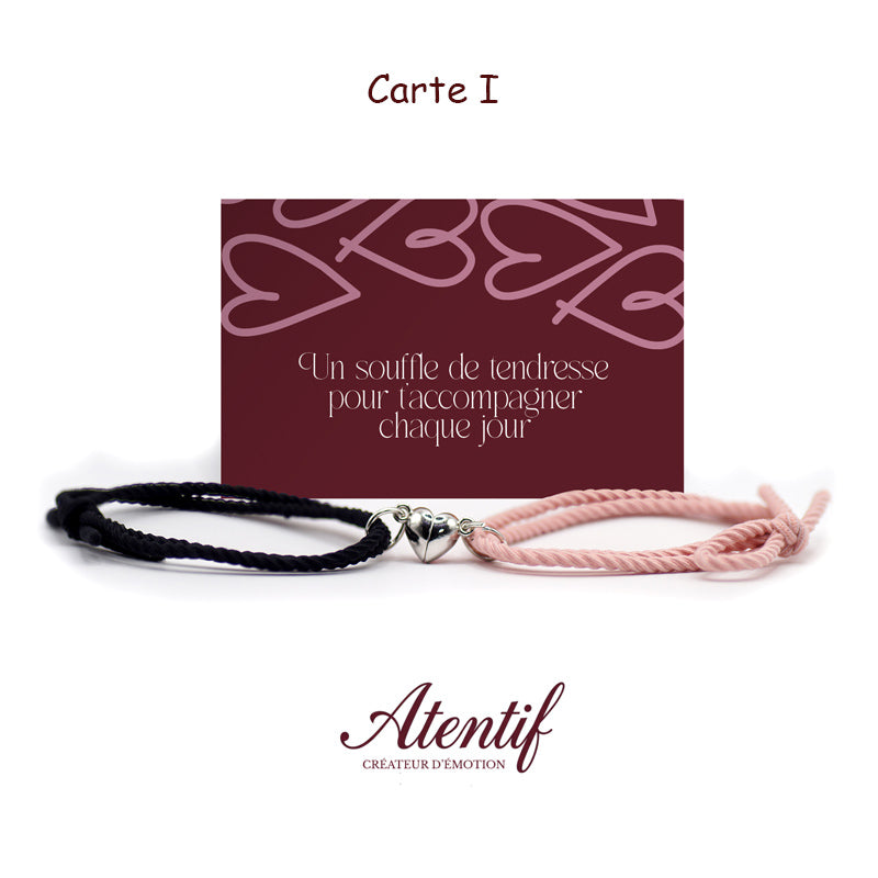 Bracelets "Moitié de mon cœur"