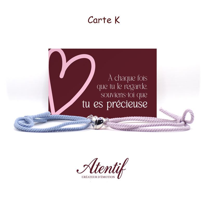 Bracelets "Moitié de mon cœur"