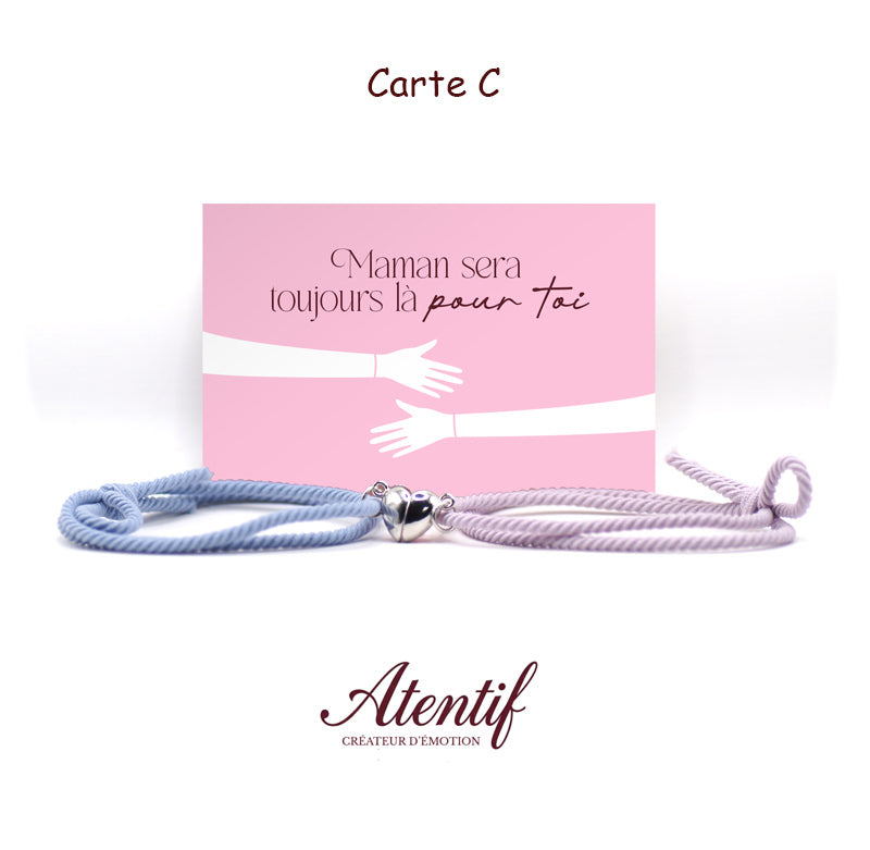 Bracelets "Moitié de mon cœur"