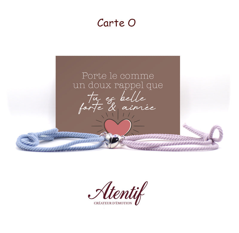 Bracelets "Moitié de mon cœur"
