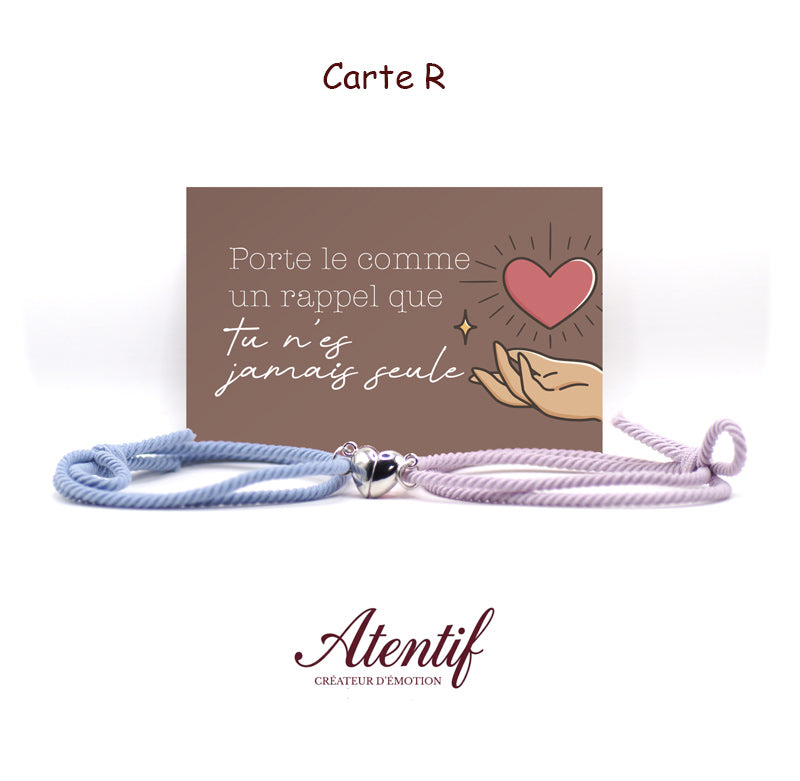 Bracelets "Moitié de mon cœur"