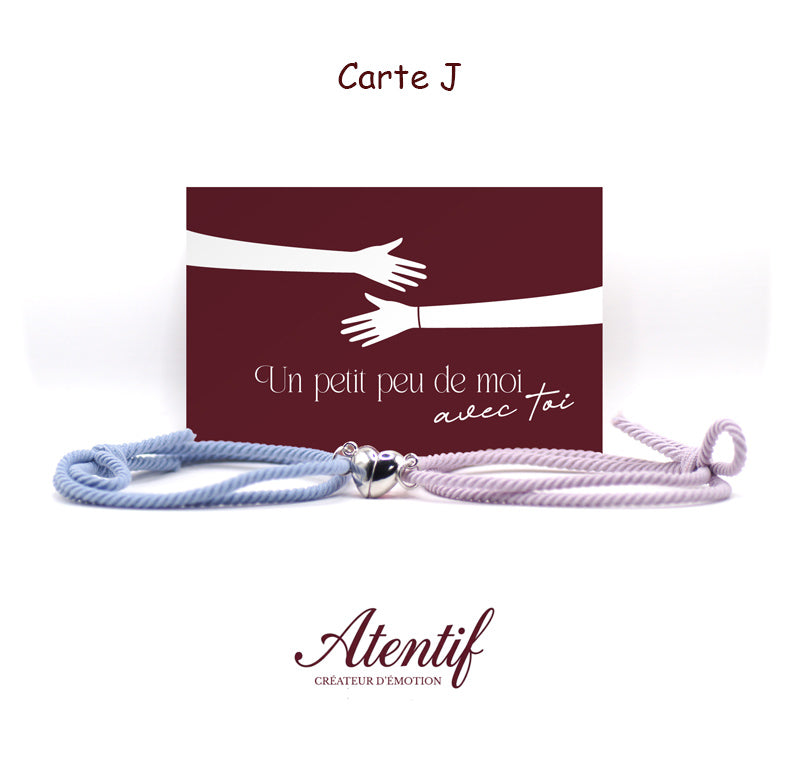 Bracelets "Moitié de mon cœur"