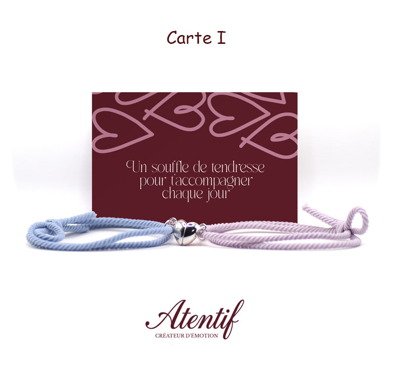 Bracelets "Moitié de mon cœur"