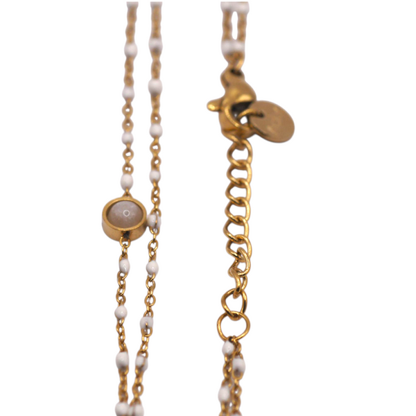 Bracelet Double Chaîne Infinité